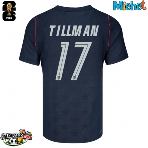 Yhdysvallat Malik Tillman #17 Vieraspaita MM-kisat 2026 Lyhythihainen